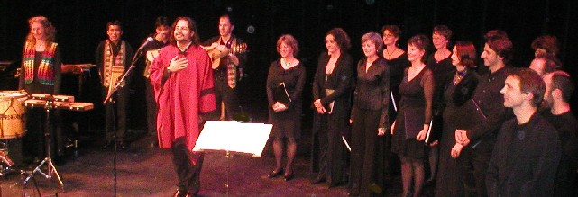 uitvoering misa criolla met Javier Rodriguez